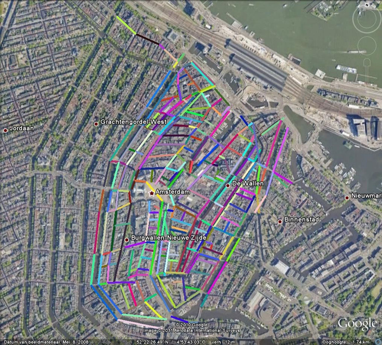 Amsterdam Coffee Shop Map