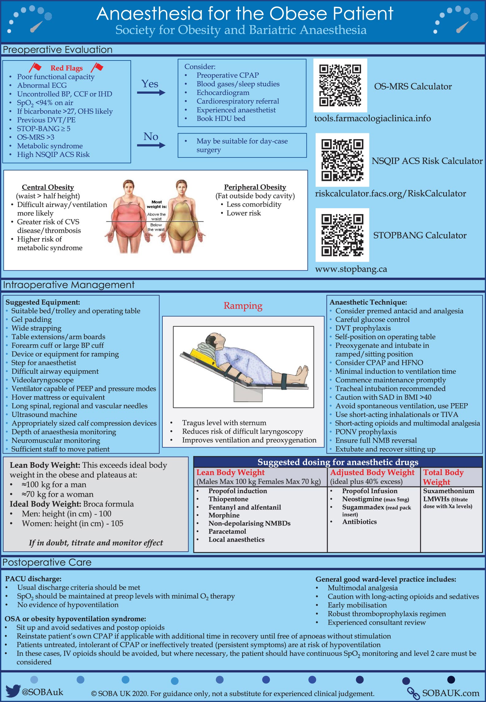 Day Case Surgery Considerations for the Management of Obese Patients